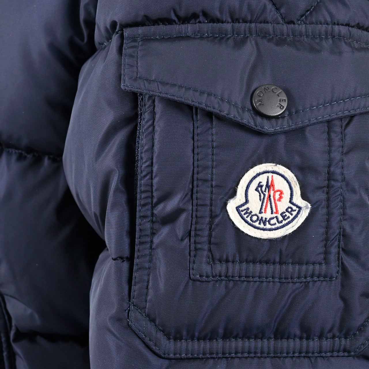 モンクレール MONCLER ダウンジャケット MARQUE 1A51W02 53227 742 ネイビー メンズ 【最終入荷 売り切りセール】