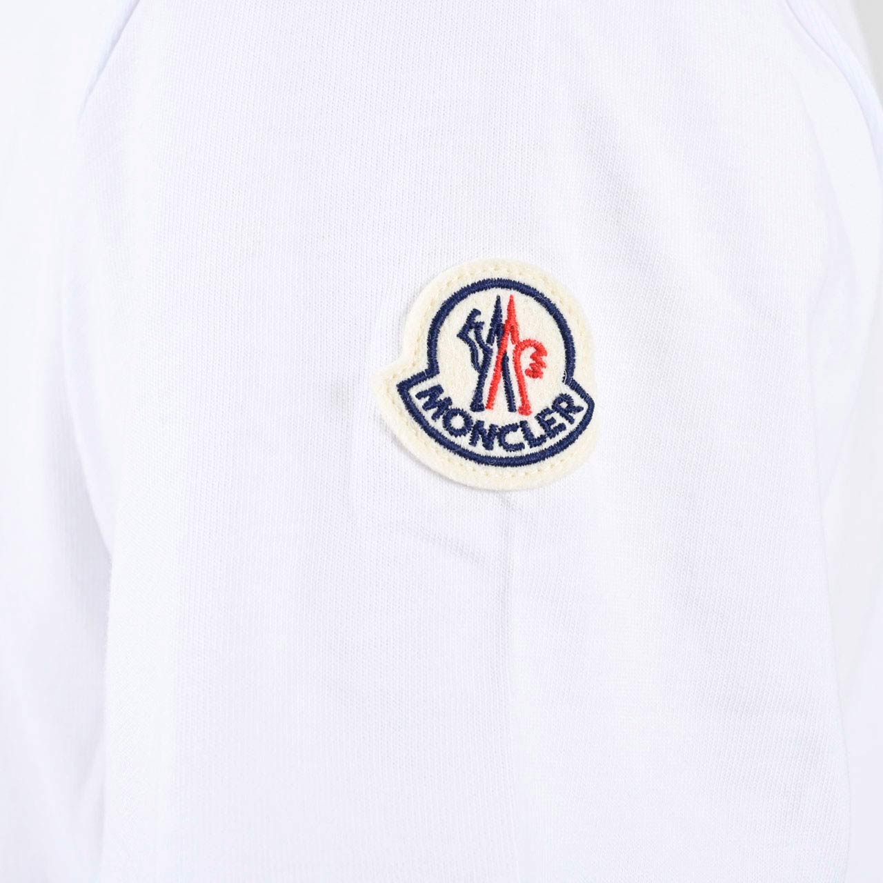 【57%OFF】 モンクレール MONCLER クルーネック半袖Tシャツ 8C7A810 8390T 001 001 ホワイト メンズ