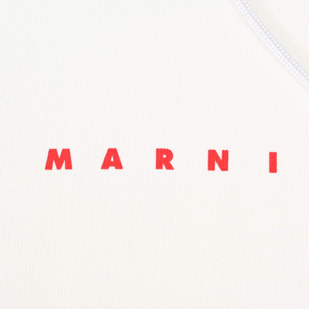 【期間限定SALE】 マルニ MARNI パーカー FUMU0073P8 L1W02 ホワイト メンズ 【ラスト1点 50サイズ】