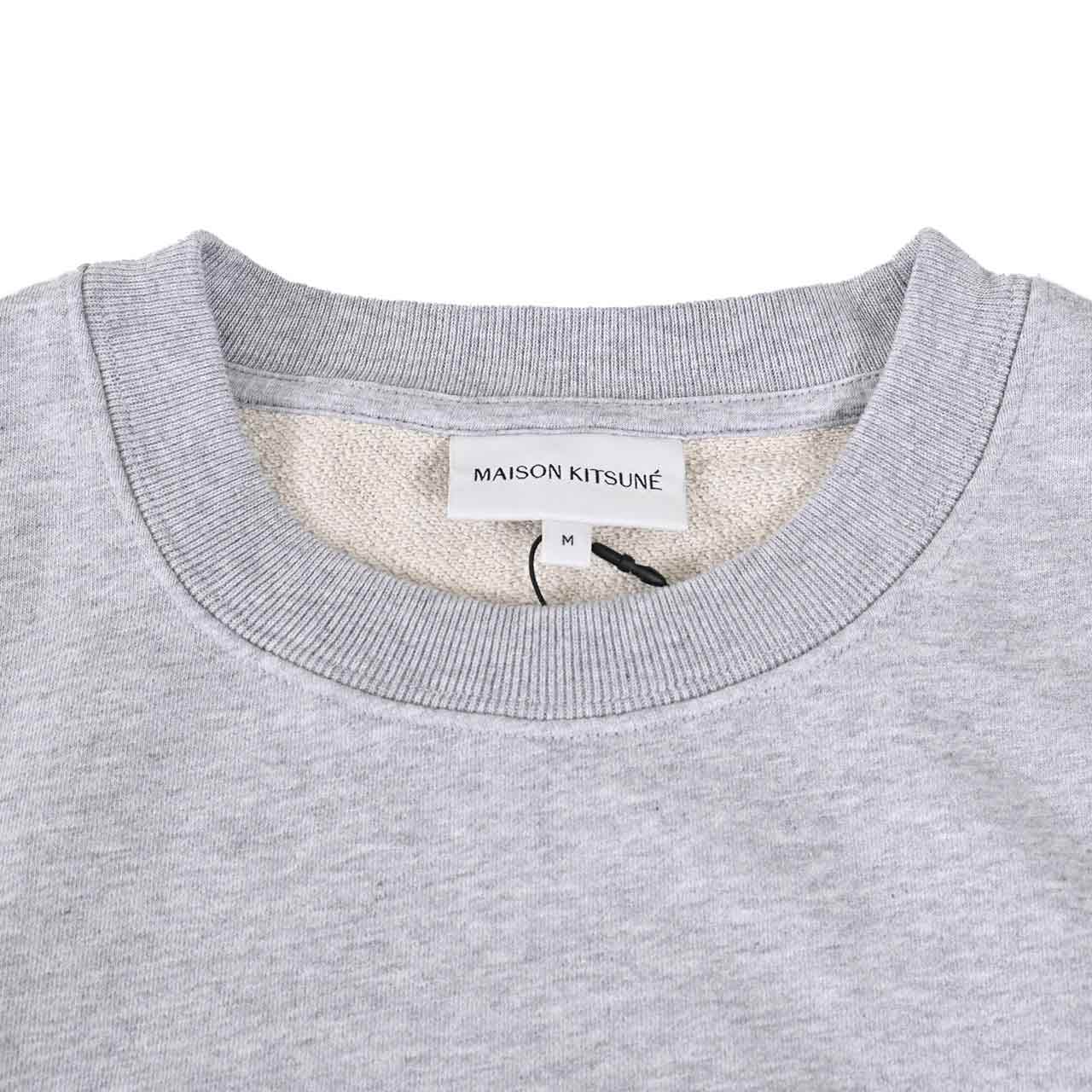 【期間限定SALE】 メゾン キツネ MAISON KITSUNE トレーナー LM00311KM0001 H150 グレー メンズ