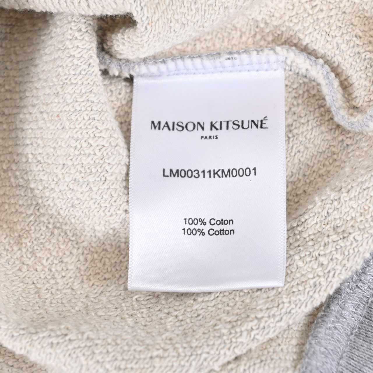 【期間限定SALE】 メゾン キツネ MAISON KITSUNE トレーナー LM00311KM0001 H150 グレー メンズ