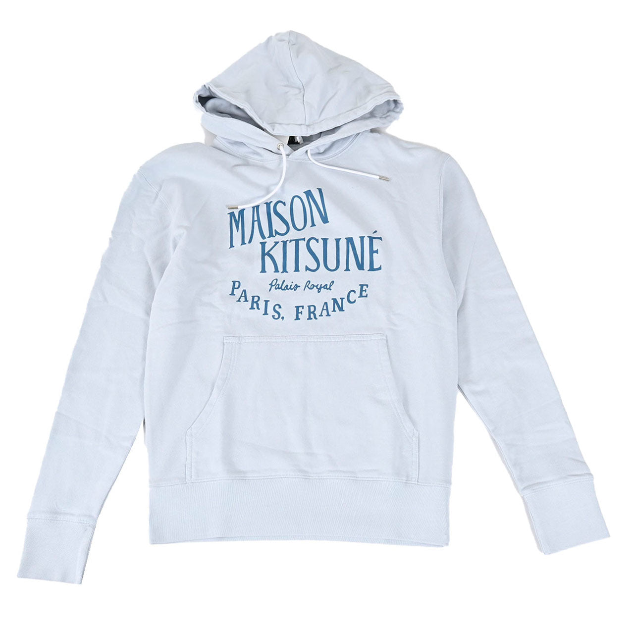 【期間限定SALE】 メゾン キツネ MAISON KITSUNE パーカー LM00707KM0001 P445 ブルー メンズ