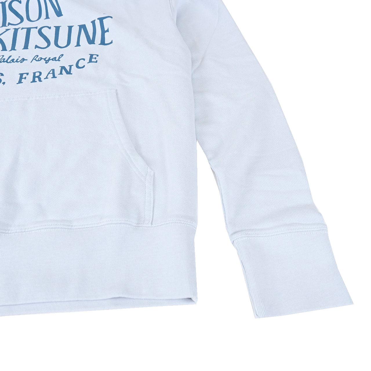 【期間限定SALE】 メゾン キツネ MAISON KITSUNE パーカー LM00707KM0001 P445 ブルー メンズ