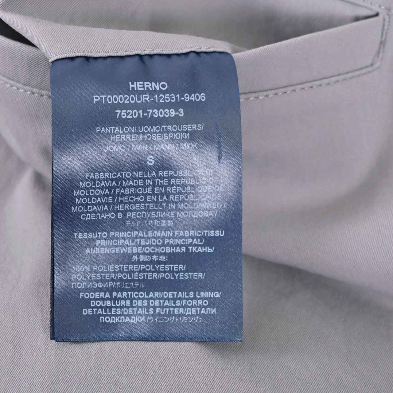 【期間限定SALE】 ヘルノ HERNO カーゴパンツ PT00020UR 9406 グレー 2024AW 2024年秋冬新作 メンズ