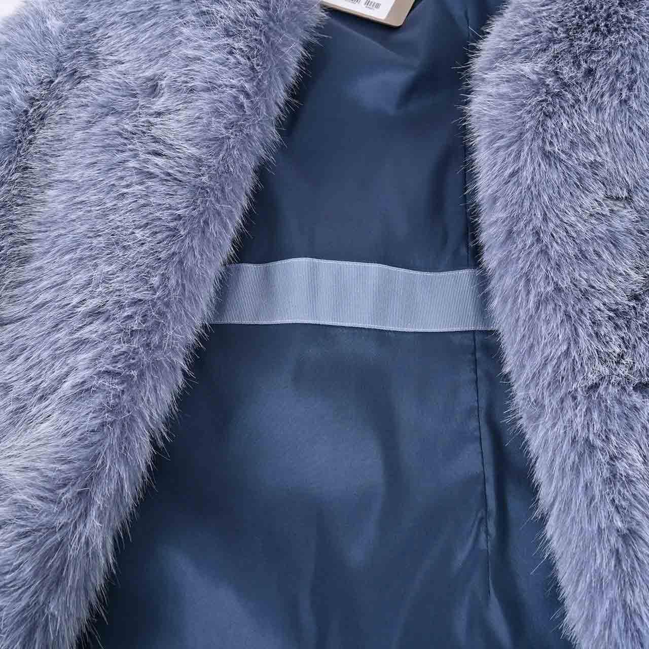 【期間限定SALE】 ヘルノ HERNO ベスト GC00065DR 9121 ブルー 2024AW 2024年秋冬新作 レディース 【ラスト1点 40サイズ】
