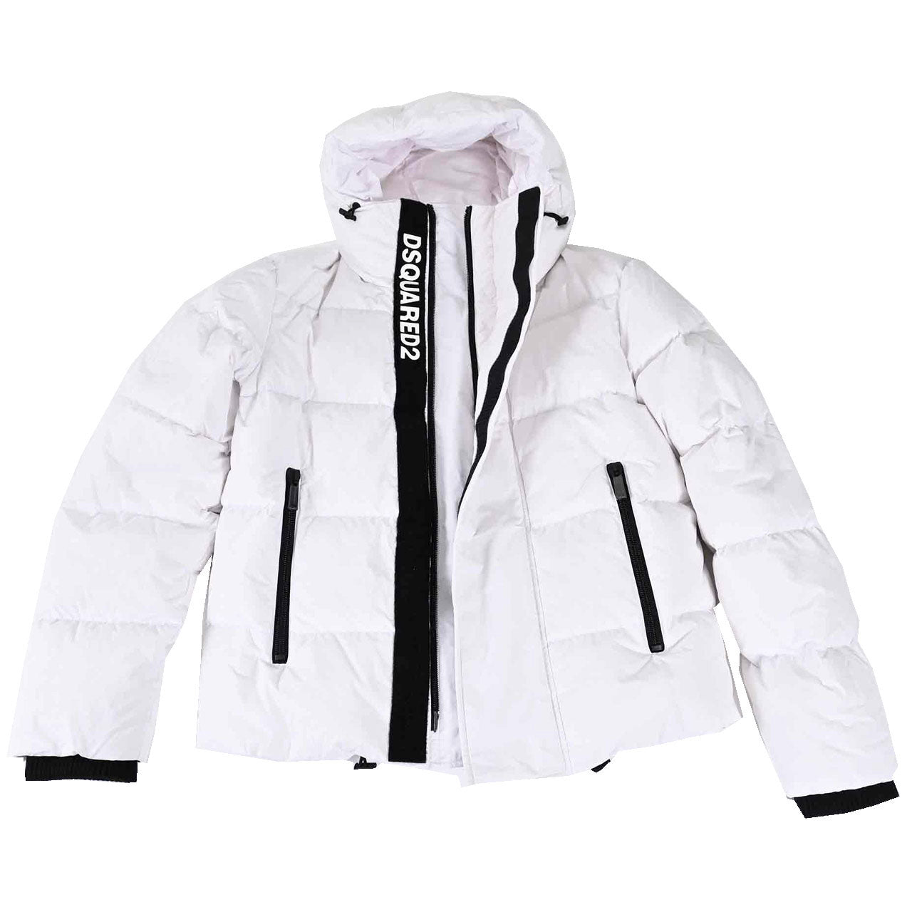 【期間限定SALE】 ディースクエアード DSQUARED2 ダウンジャケット S71AN0305 S53S353 Classic 100 ホワイト 2024AW メンズ
