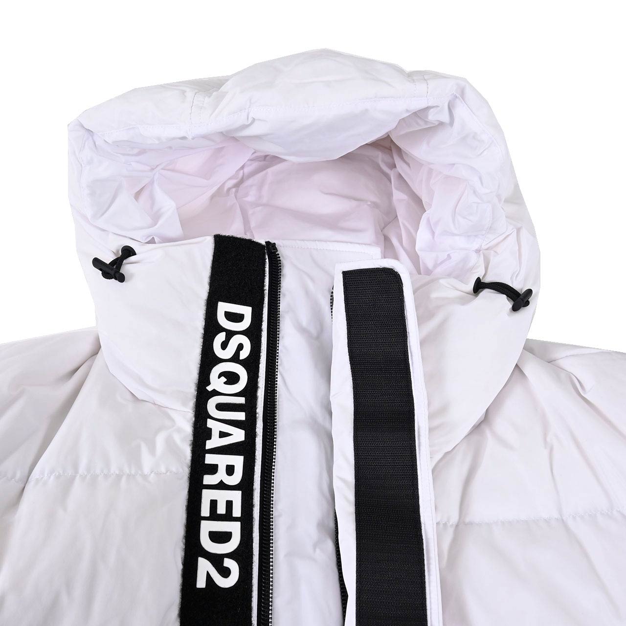 【期間限定SALE】 ディースクエアード DSQUARED2 ダウンジャケット S71AN0305 S53S353 Classic 100 ホワイト 2024AW メンズ