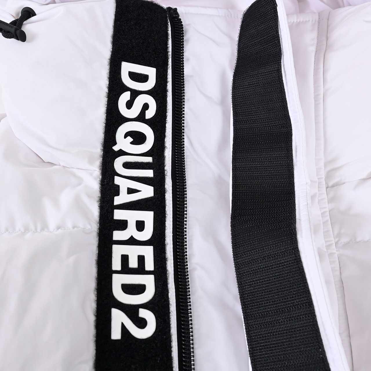 【期間限定SALE】 ディースクエアード DSQUARED2 ダウンジャケット S71AN0305 S53S353 Classic 100 ホワイト 2024AW メンズ