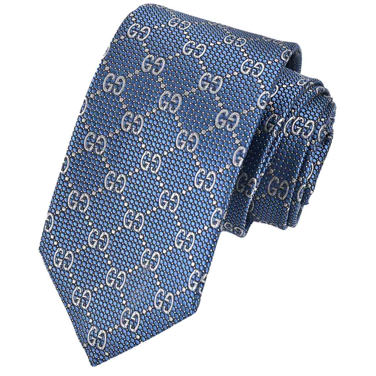 グッチ GUCCI ネクタイ 408865 4477 ブルー メンズ ギフト プレゼント
