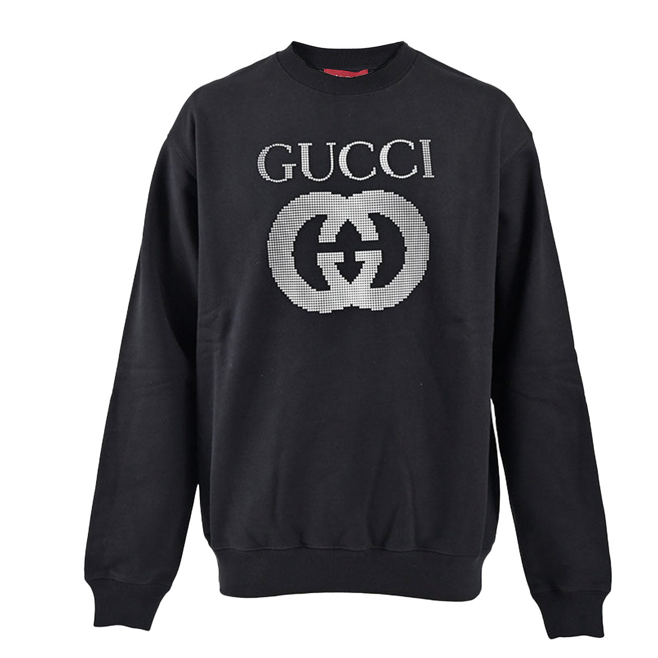 グッチ GUCCI トレーナー 784413 XJGQC 1043 ブラック 2024AW 2024年秋冬新作 メンズ 【ラスト1点 Sサイズ】