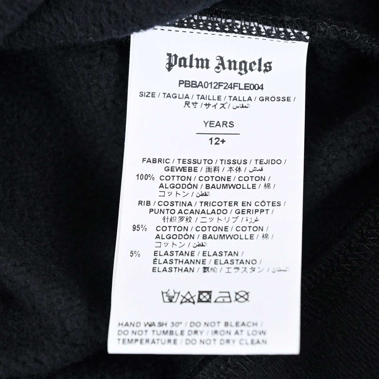 パーム エンジェルス Palm Angels スウェットトレーナー PBBA012F24FL 1060 ブラック レディース