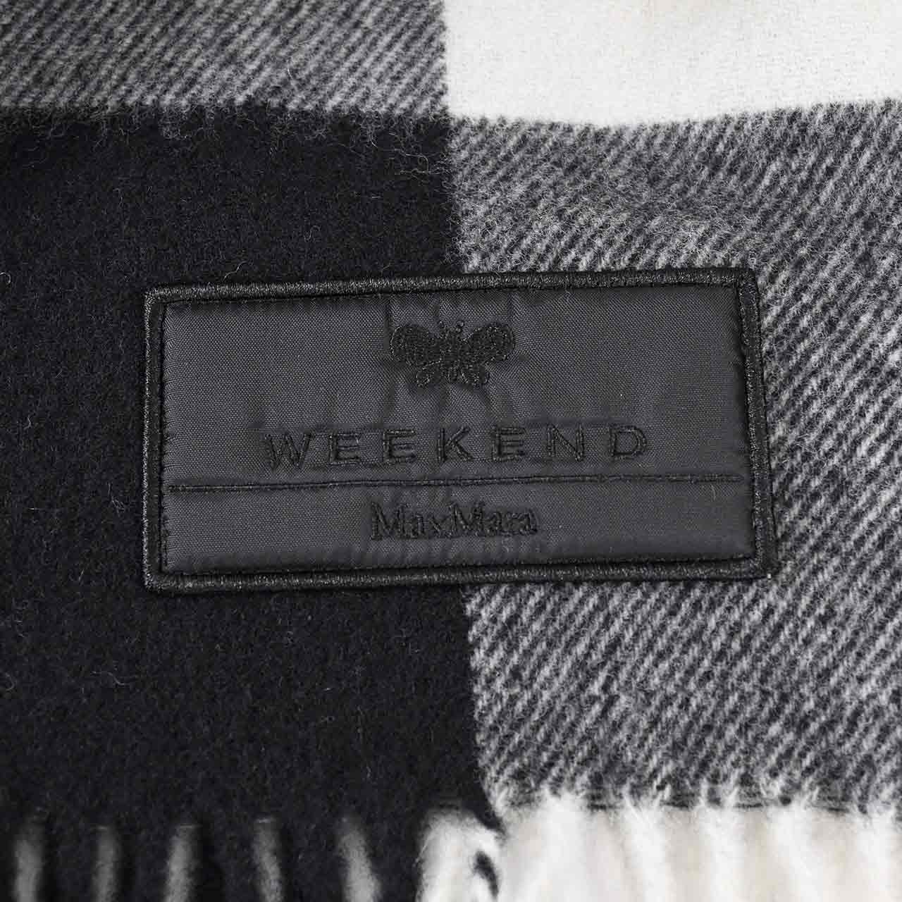 【SALE】 ウィークエンド マックスマーラ WEEKEND MAXMARA ストール ORA 55460756 001 ブラック 2024AW レディース 【再入荷なし 在庫限り】
