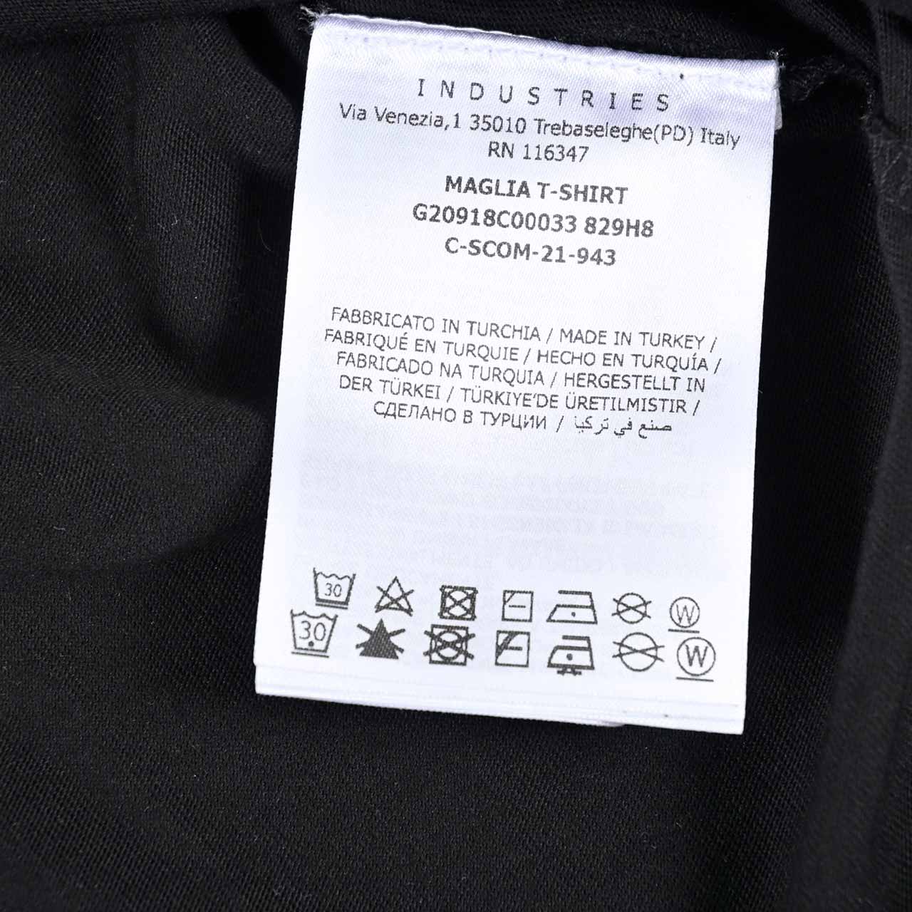 モンクレール MONCLER Tシャツ 800033 829H8 999 ブラック メンズ