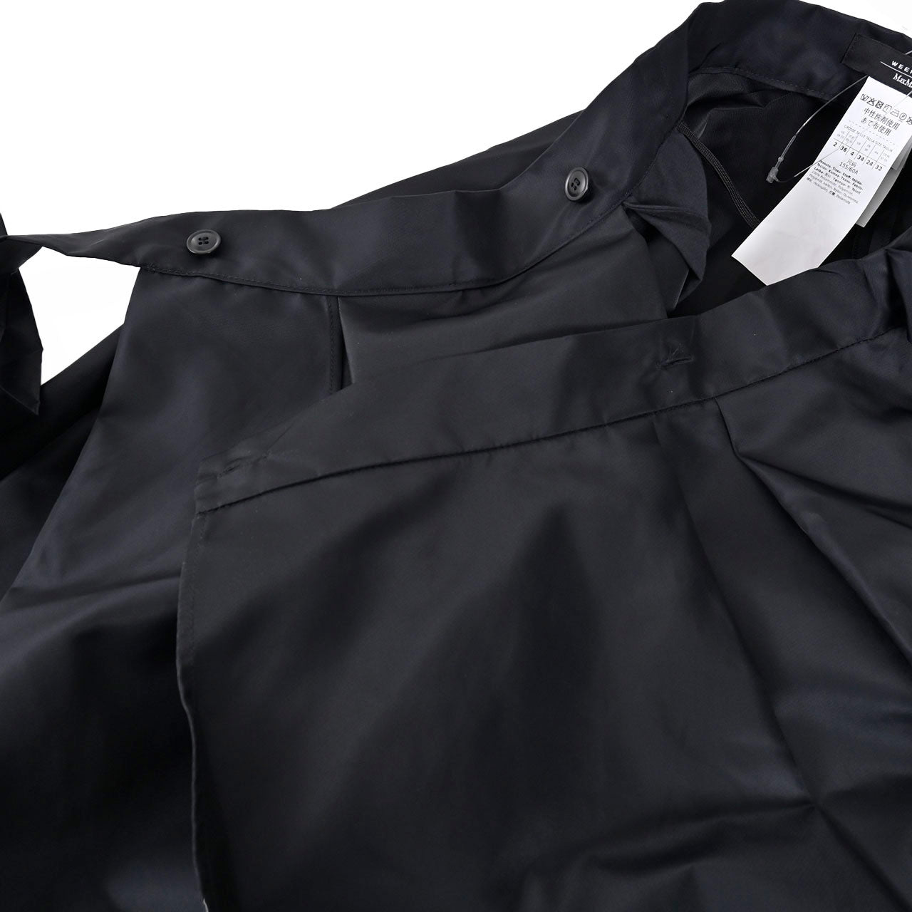 【SALE】 ウィークエンド マックスマーラ WEEKEND MAXMARA スカート TEMA 51060826 001 ブラック 2024AW レディース 【再入荷なし 在庫限り】