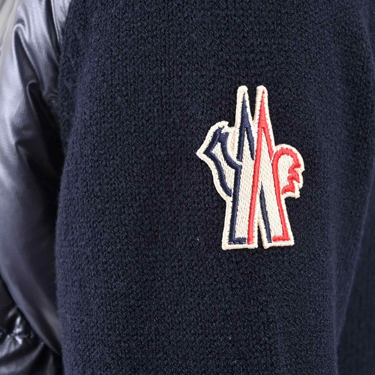 モンクレール グルノーブル MONCLER GRENOBLE カーディガン M1122 9B000-11 771 ネイビー メンズ 【ラスト1点 Mサイズ】 【プライスダウン】