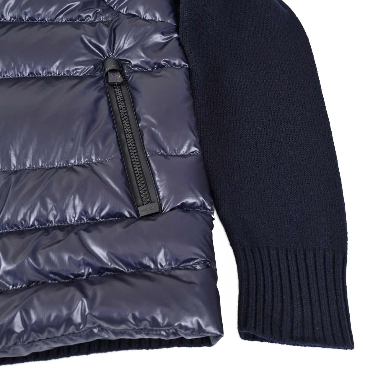 モンクレール グルノーブル MONCLER GRENOBLE カーディガン M1122 9B000-11 771 ネイビー メンズ 【ラスト1点 Mサイズ】 【プライスダウン】