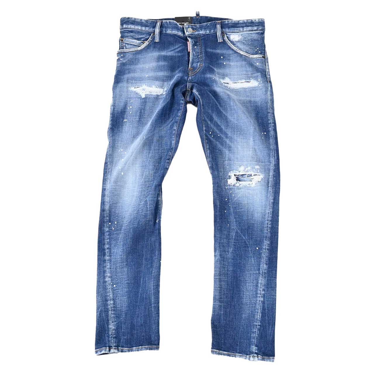 【期間限定SALE】 ディースクエアード DSQUARED2 ジーンズ S74LB1329 S30872 470 ブルー 2024AW 2024年秋冬新作 メンズ 【ラスト1点 50サイズ】