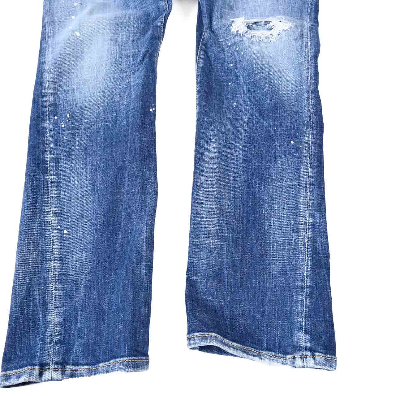 【期間限定SALE】 ディースクエアード DSQUARED2 ジーンズ S74LB1329 S30872 470 ブルー 2024AW 2024年秋冬新作 メンズ 【ラスト1点 50サイズ】