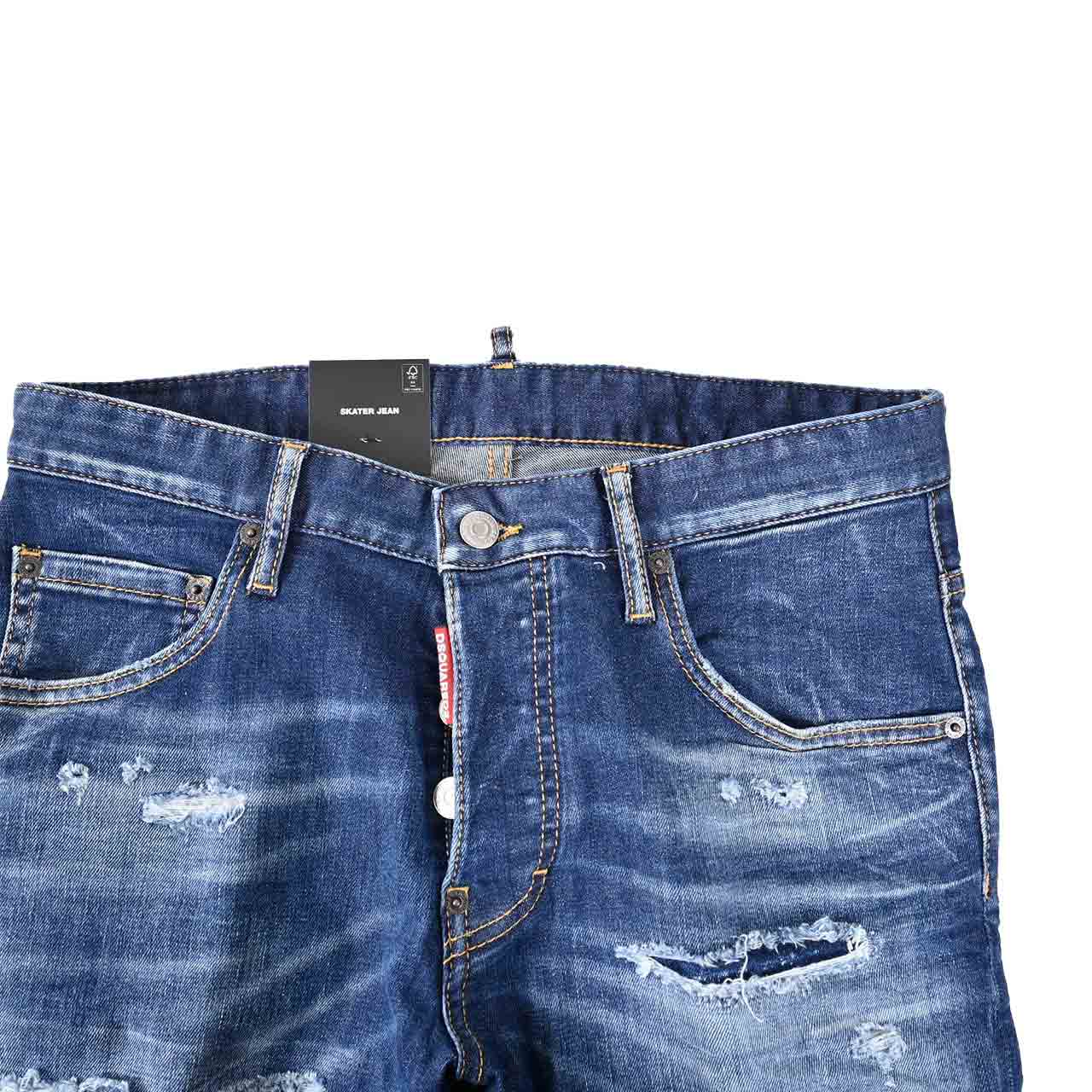 ディースクエアード DSQUARED2 ジーンズ S71LB1261 S30789 470 ブルー メンズ 【プライスダウン】