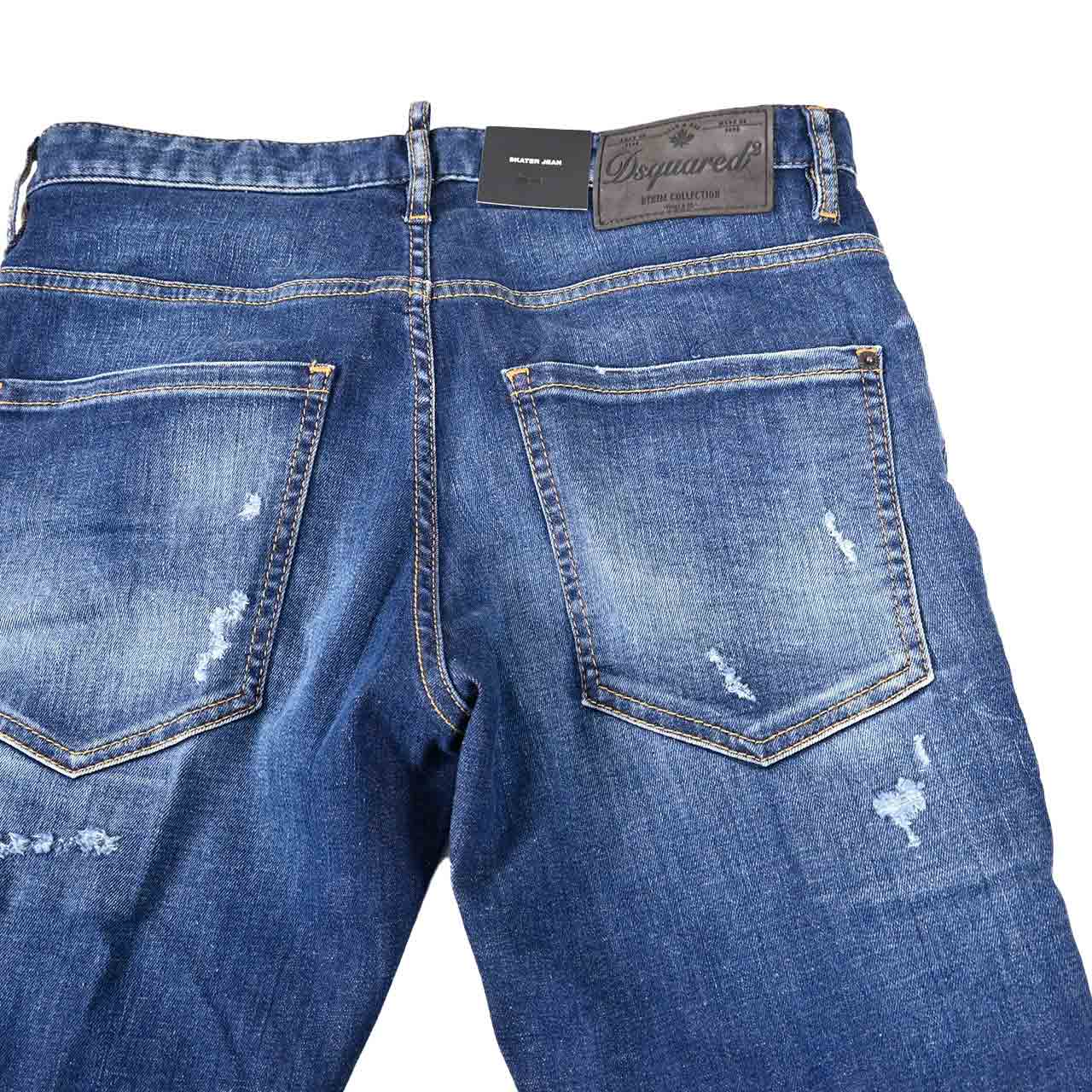 ディースクエアード DSQUARED2 ジーンズ S71LB1261 S30789 470 ブルー メンズ 【プライスダウン】