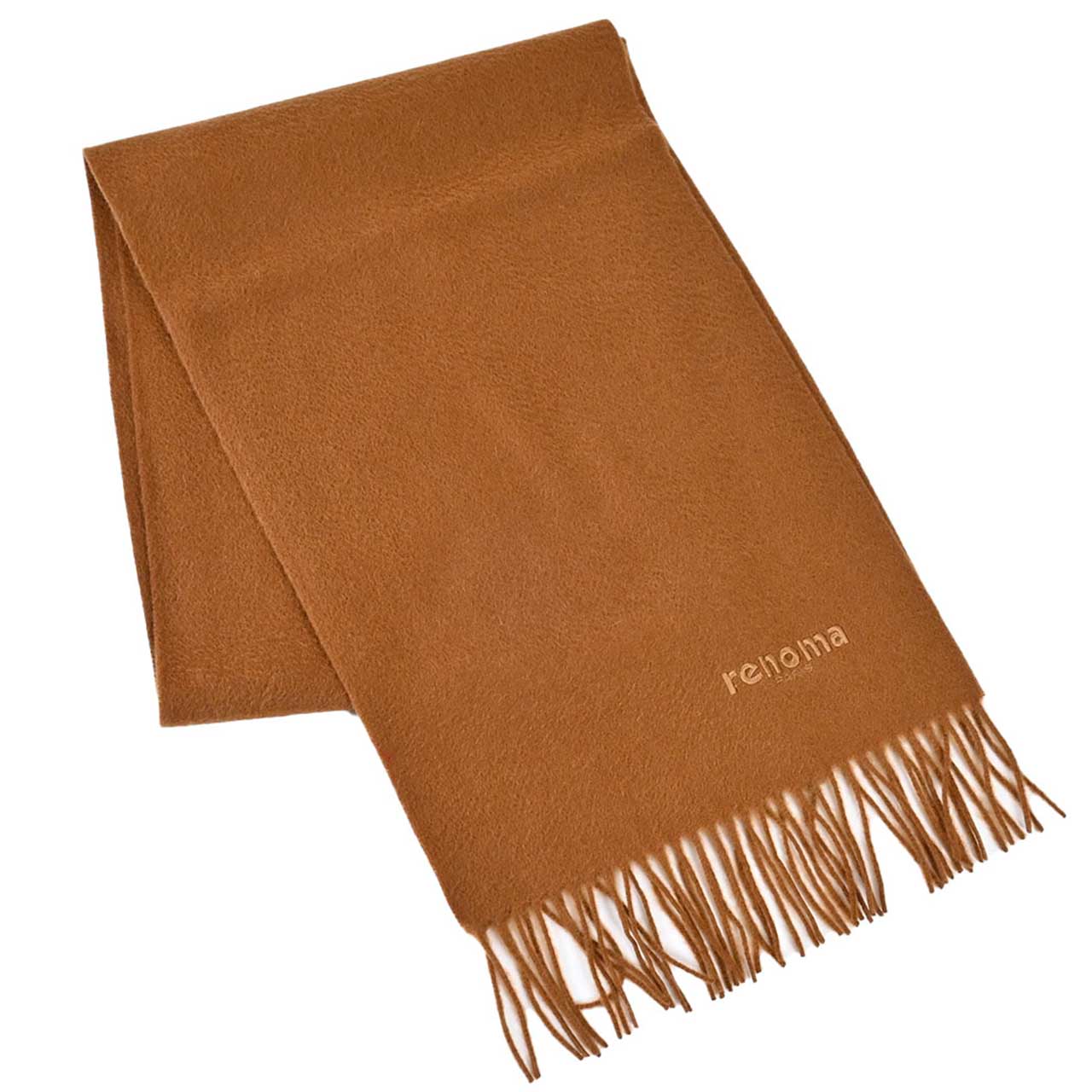レノマ RENOMA カシミヤ マフラー R9912 PLAIN CASHMERE RCRM ブラウン メンズ レディース カシミヤ100% 新生活応援 ギフト プレゼント 【プライスダウン】