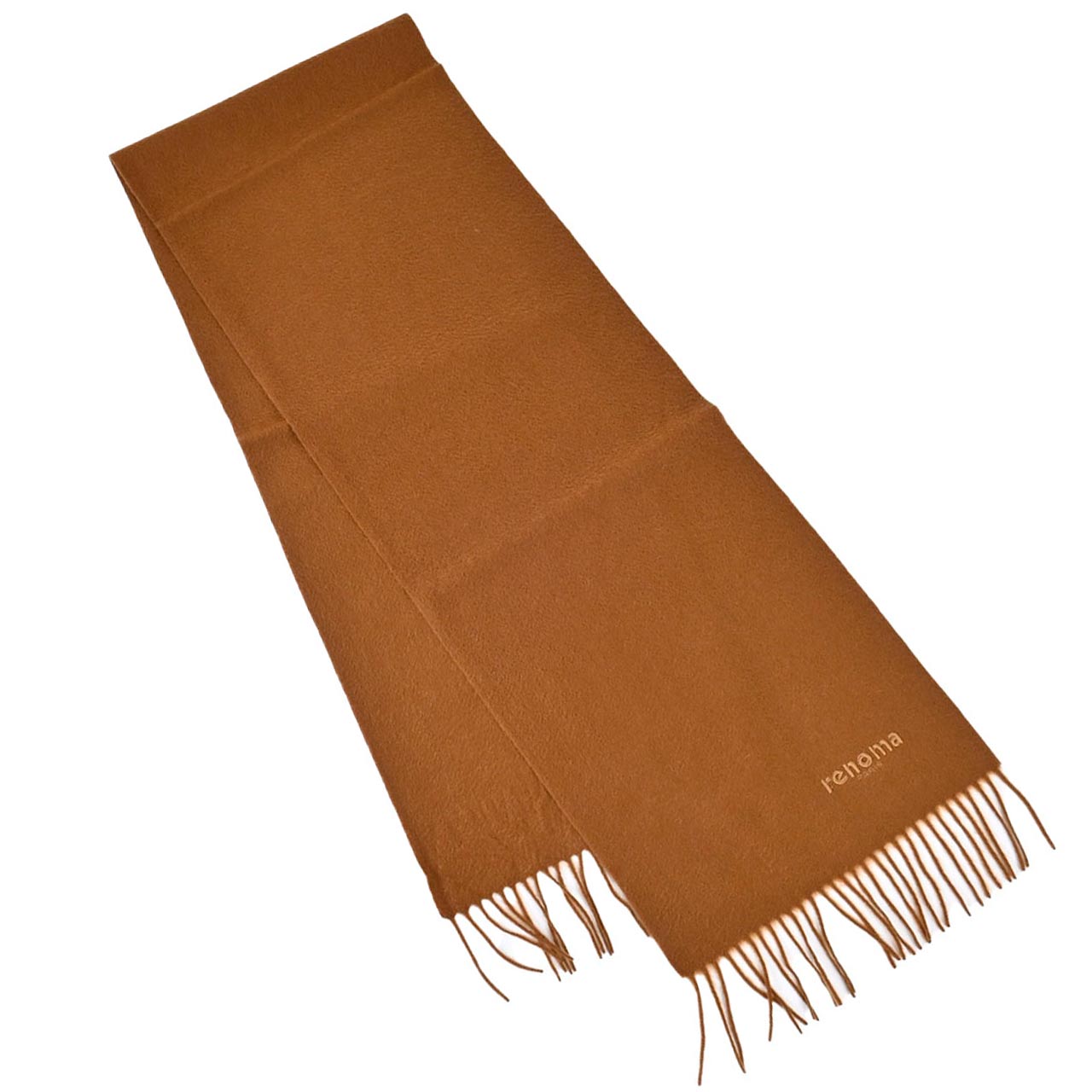 レノマ RENOMA カシミヤ マフラー R9912 PLAIN CASHMERE RCRM ブラウン メンズ レディース カシミヤ100% 新生活応援 ギフト プレゼント 【プライスダウン】