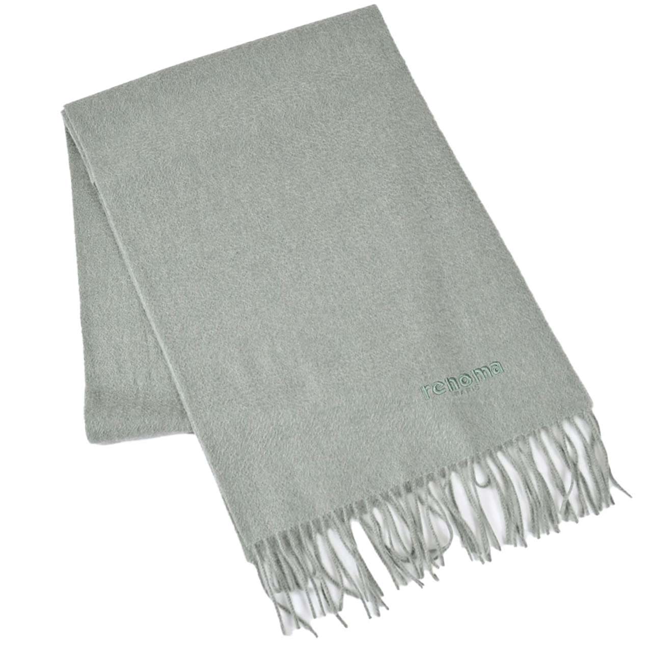 レノマ RENOMA カシミヤ マフラー R9912 PLAIN CASHMERE RGR グリーン メンズ レディース カシミヤ100% 【ラスト1点】