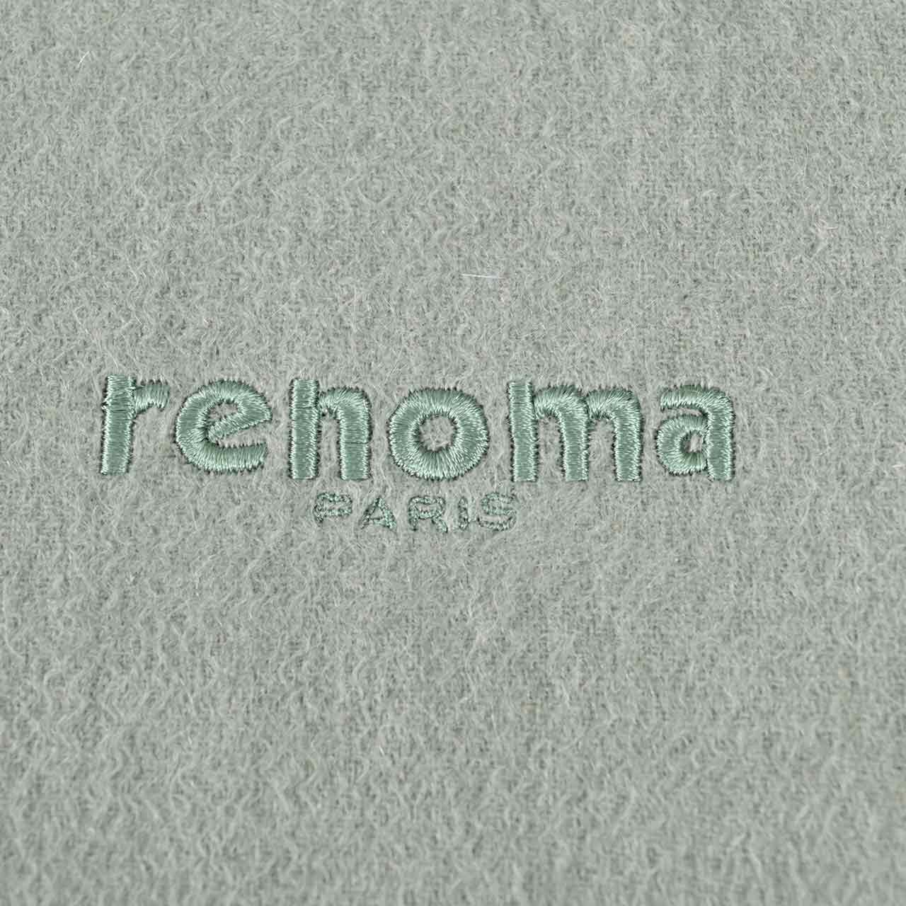 レノマ RENOMA カシミヤ マフラー R9912 PLAIN CASHMERE RGR グリーン メンズ レディース カシミヤ100% 【ラスト1点】