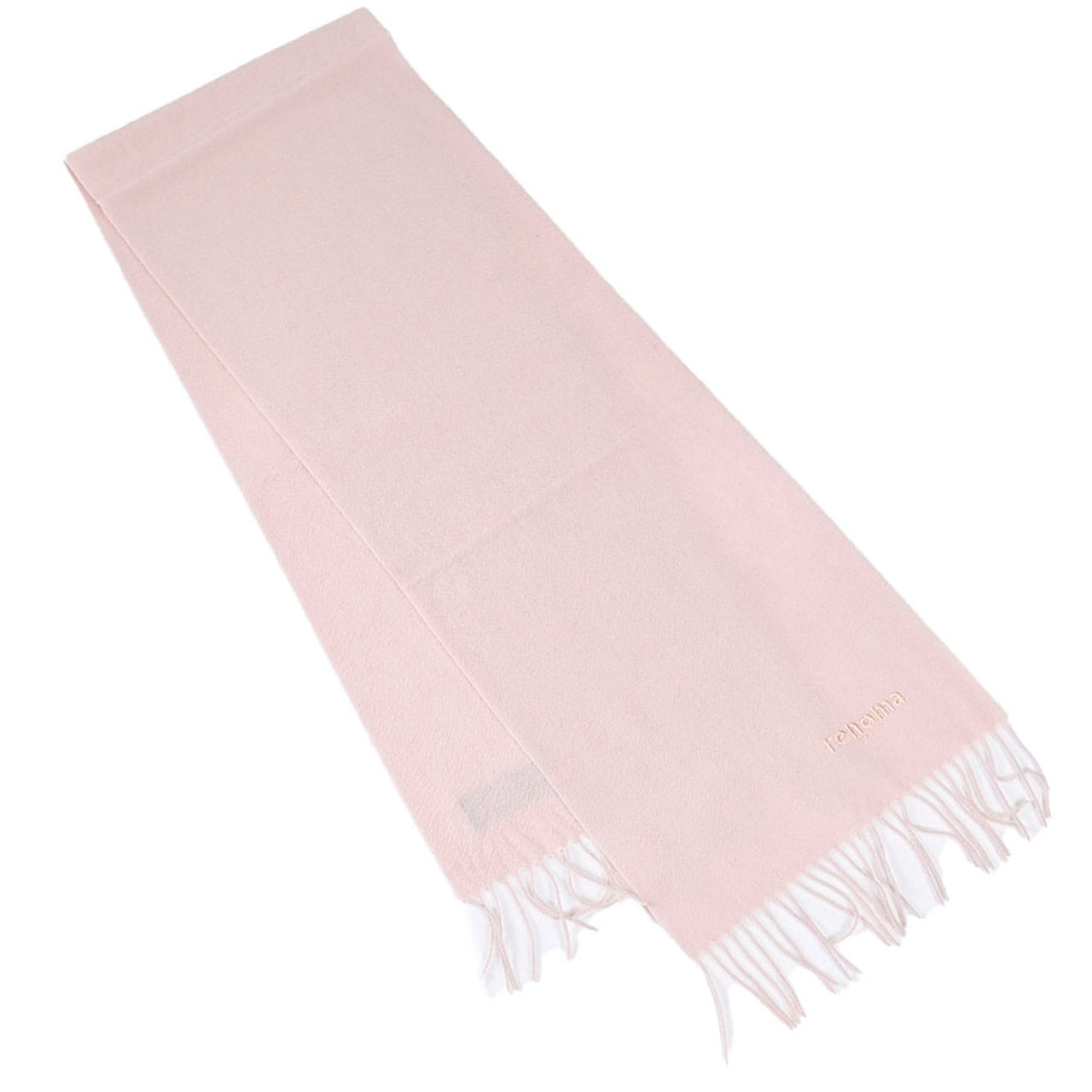 レノマ RENOMA カシミヤ マフラー R9912 PLAIN CASHMERE RLTP ピンク メンズ レディース カシミヤ100% 新生活応援 ギフト プレゼント 【プライスダウン】