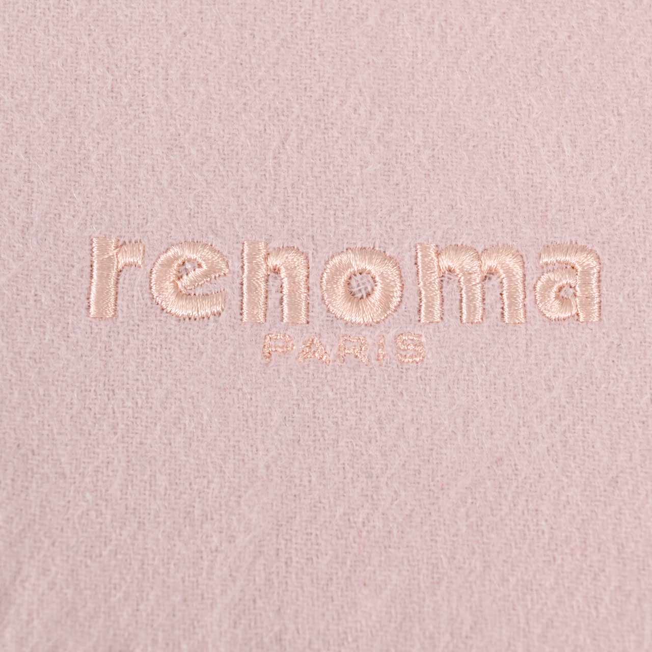 レノマ RENOMA カシミヤ マフラー R9912 PLAIN CASHMERE RLTP ピンク メンズ レディース カシミヤ100% 新生活応援 ギフト プレゼント 【プライスダウン】
