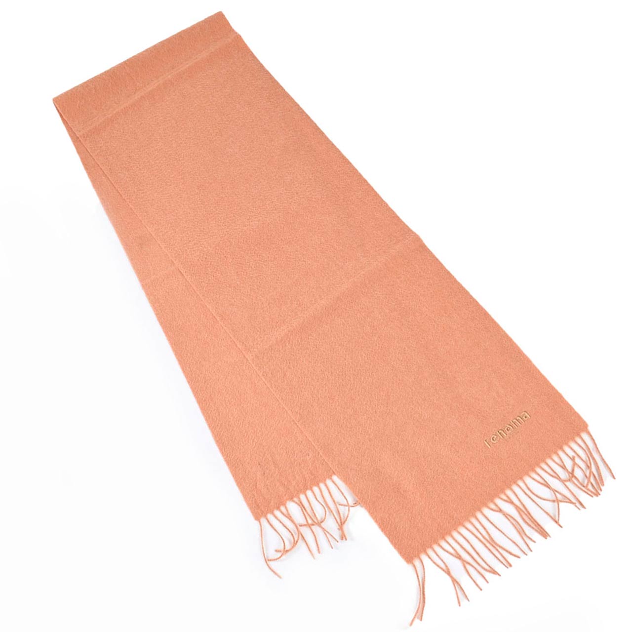 レノマ RENOMA カシミヤ マフラー R9912 PLAIN CASHMERE RMOR オレンジ メンズ レディース カシミヤ100% 【ラスト1点】 新生活応援 ギフト プレゼント 【プライスダウン】