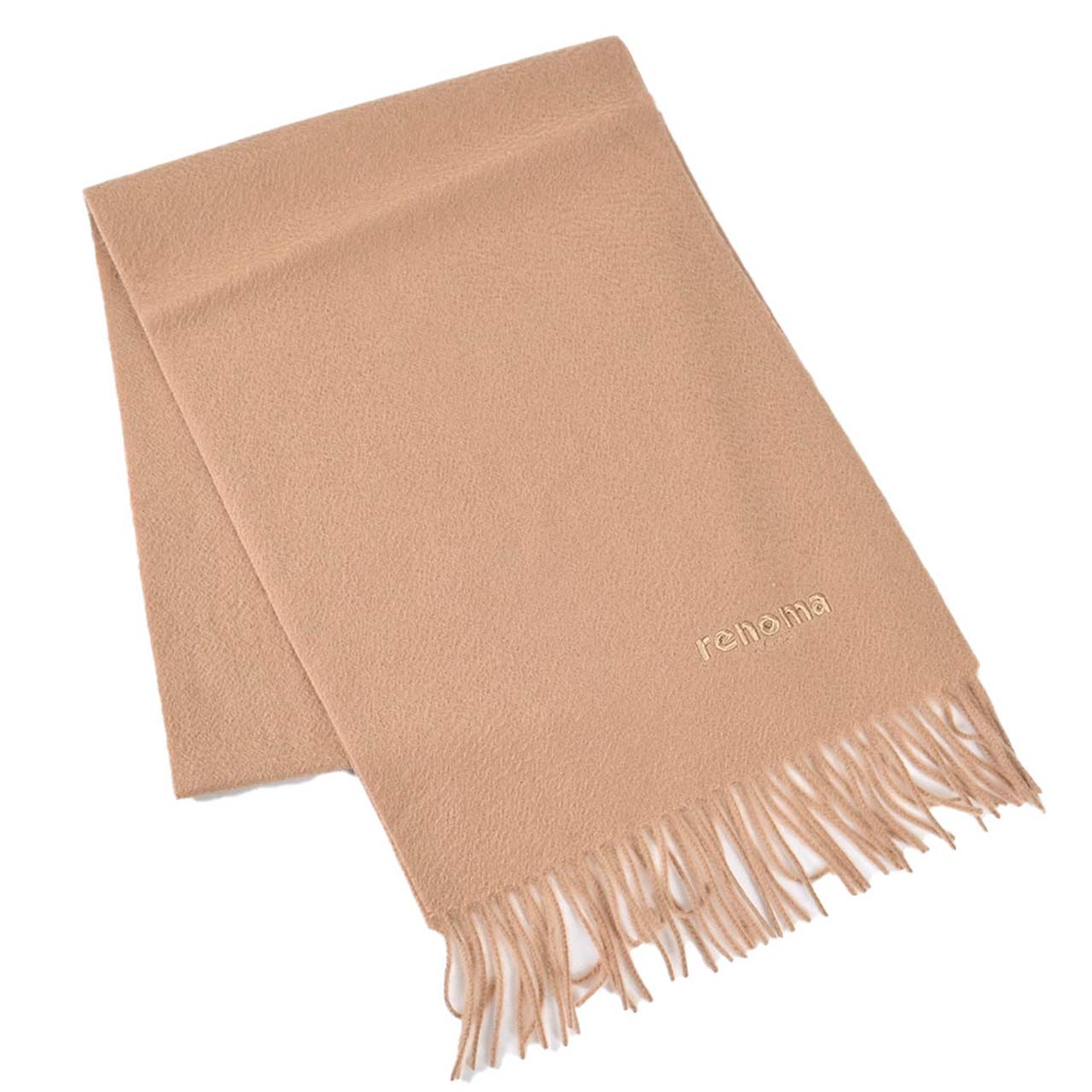 レノマ RENOMA マフラー R9918 PLAIN CASHMERE RCAM ベージュ メンズ レディース 新生活応援 ギフト プレゼント 【プライスダウン】