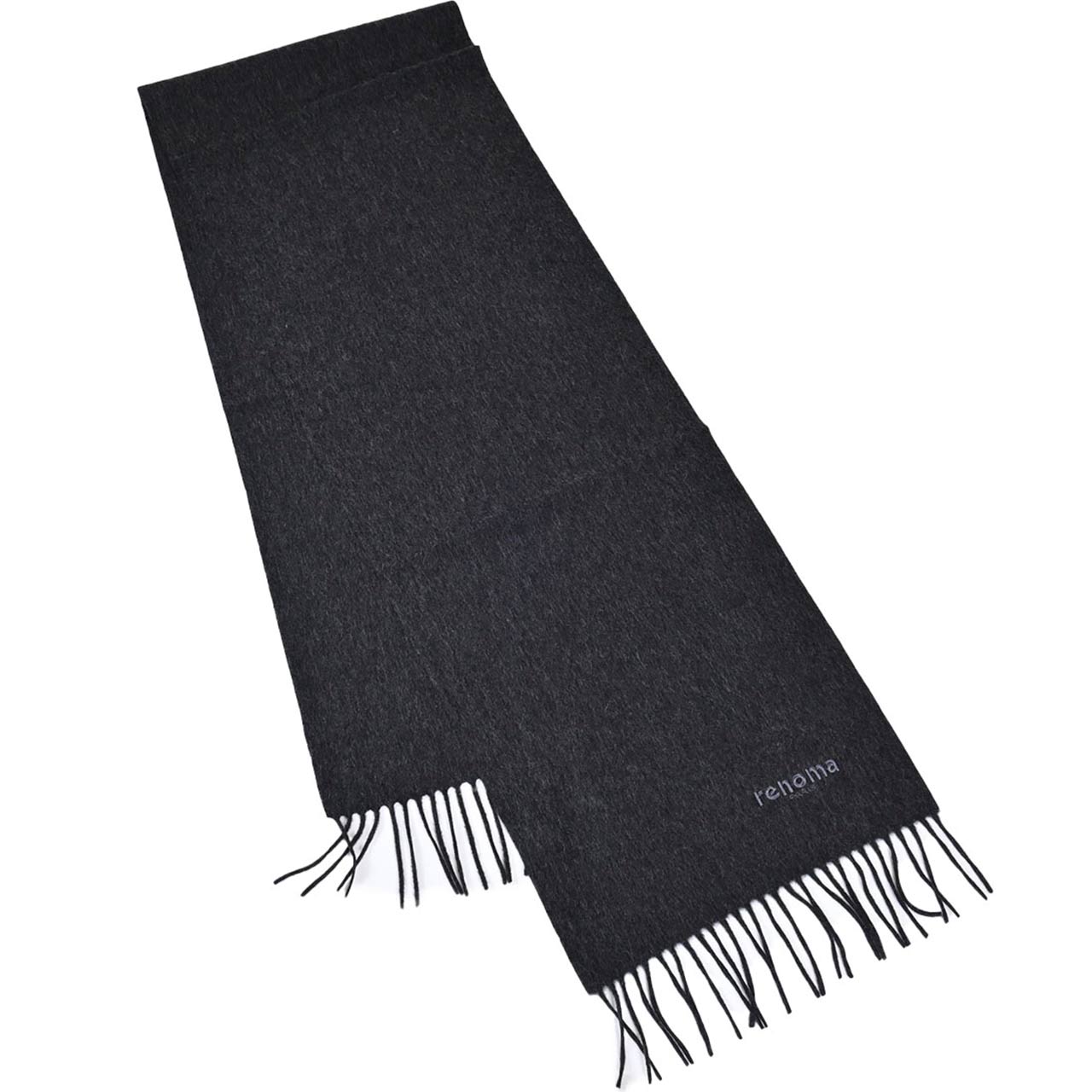 レノマ RENOMA マフラー R9918 PLAIN CASHMERE RCHA グレー メンズ レディース 新生活応援 ギフト プレゼント 【プライスダウン】
