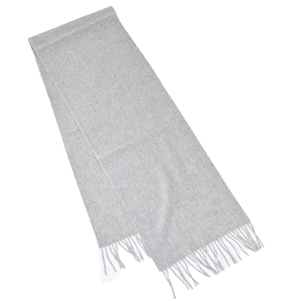 レノマ RENOMA マフラー R9918 PLAIN CASHMERE RLGR グレー メンズ レディース 新生活応援 ギフト プレゼント 【プライスダウン】