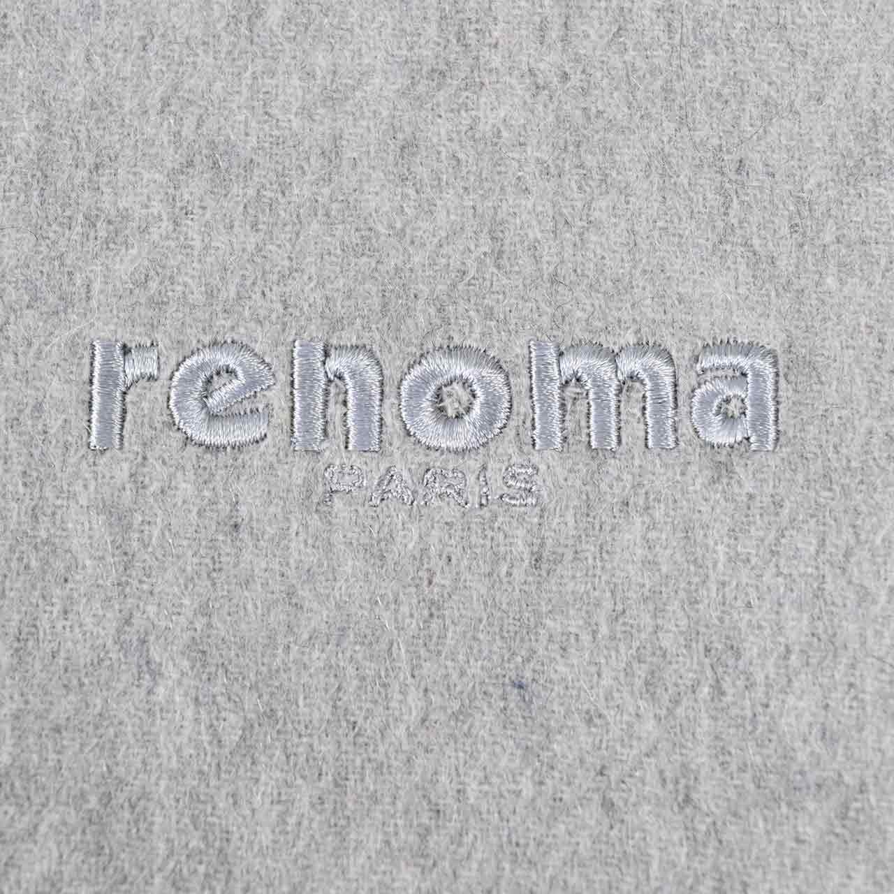 レノマ RENOMA マフラー R9918 PLAIN CASHMERE RLGR グレー メンズ レディース 新生活応援 ギフト プレゼント 【プライスダウン】