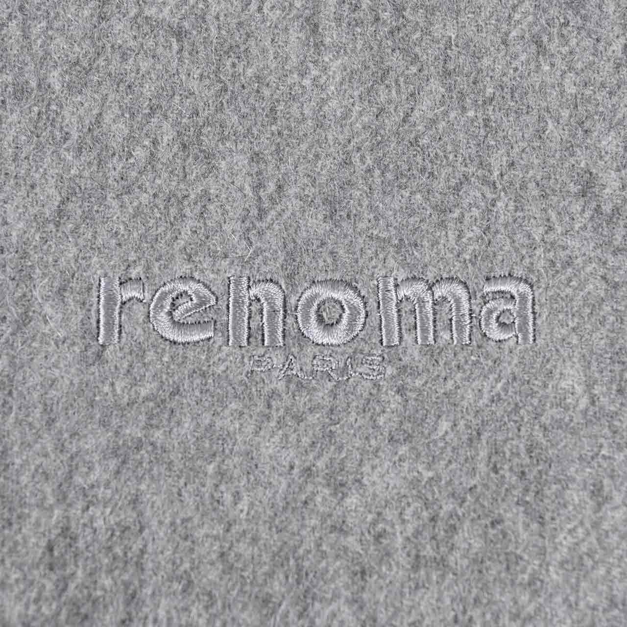 レノマ RENOMA マフラー R9918 PLAIN CASHMERE RMGR グレー メンズ レディース 新生活応援 ギフト プレゼント 【プライスダウン】