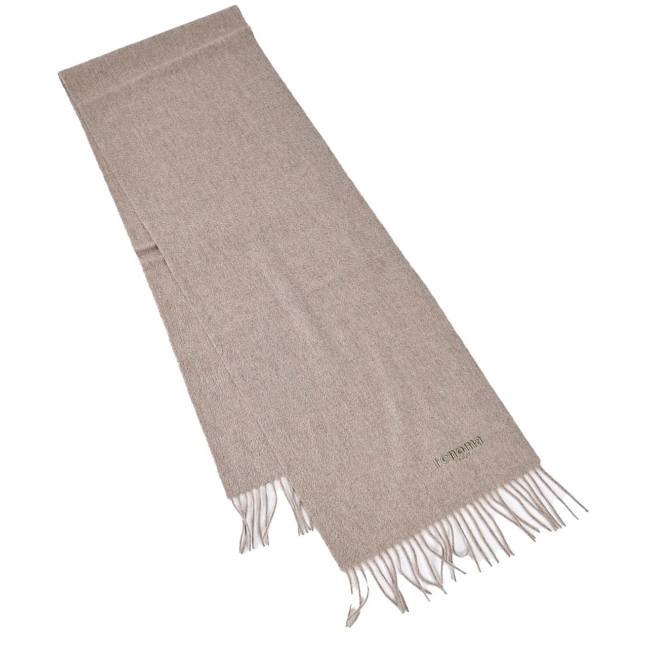 レノマ RENOMA マフラー R9918 PLAIN CASHMERE RMI ベージュ メンズ レディース 新生活応援 ギフト プレゼント 【プライスダウン】