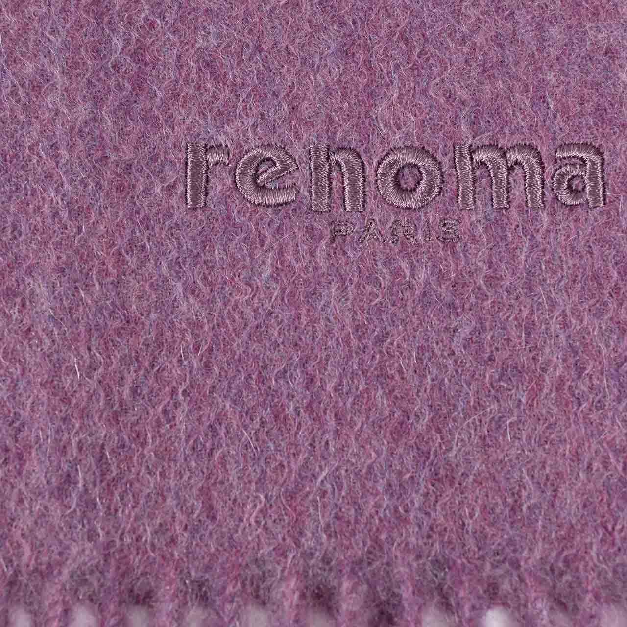 レノマ RENOMA マフラー R9918 PLAIN CASHMERE RPUR パープル メンズ レディース 新生活応援 ギフト プレゼント 【プライスダウン】