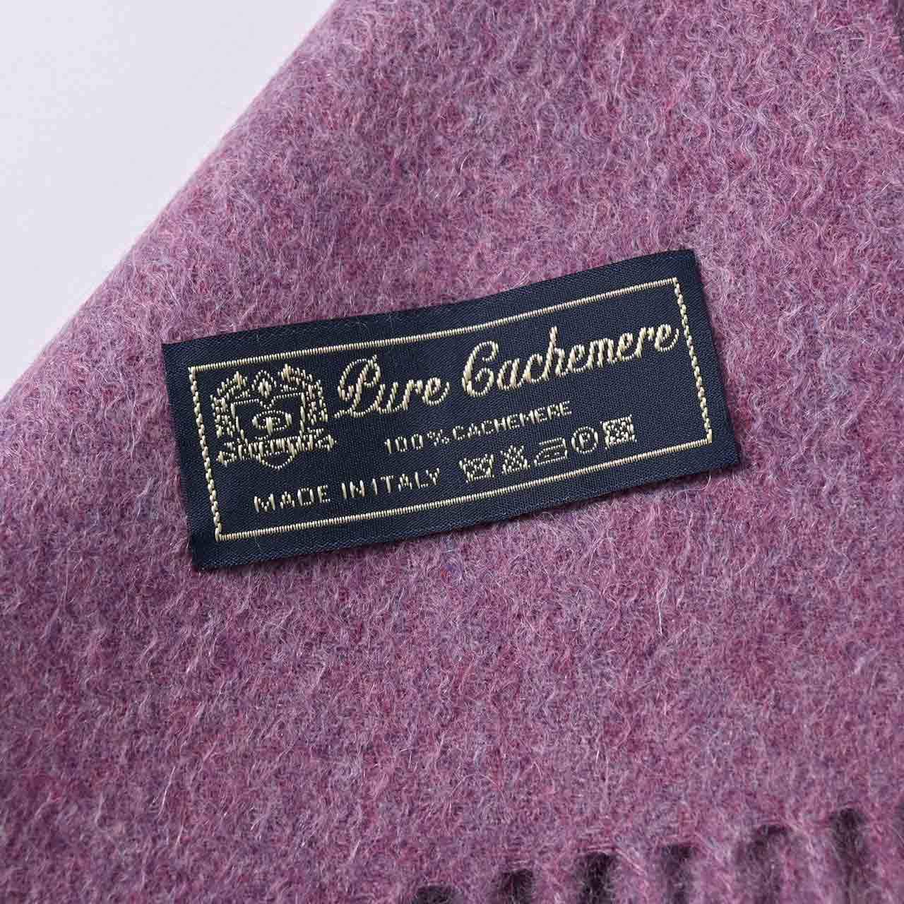 レノマ RENOMA マフラー R9918 PLAIN CASHMERE RPUR パープル メンズ レディース 新生活応援 ギフト プレゼント 【プライスダウン】