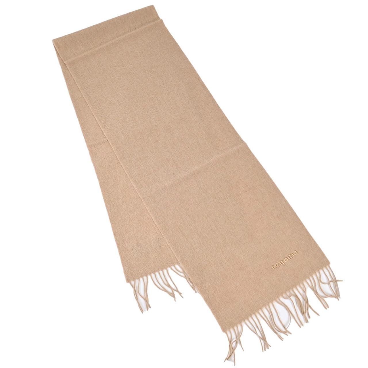 レノマ RENOMA マフラー R9918 PLAIN CASHMERE RSAN ブラウン メンズ レディース