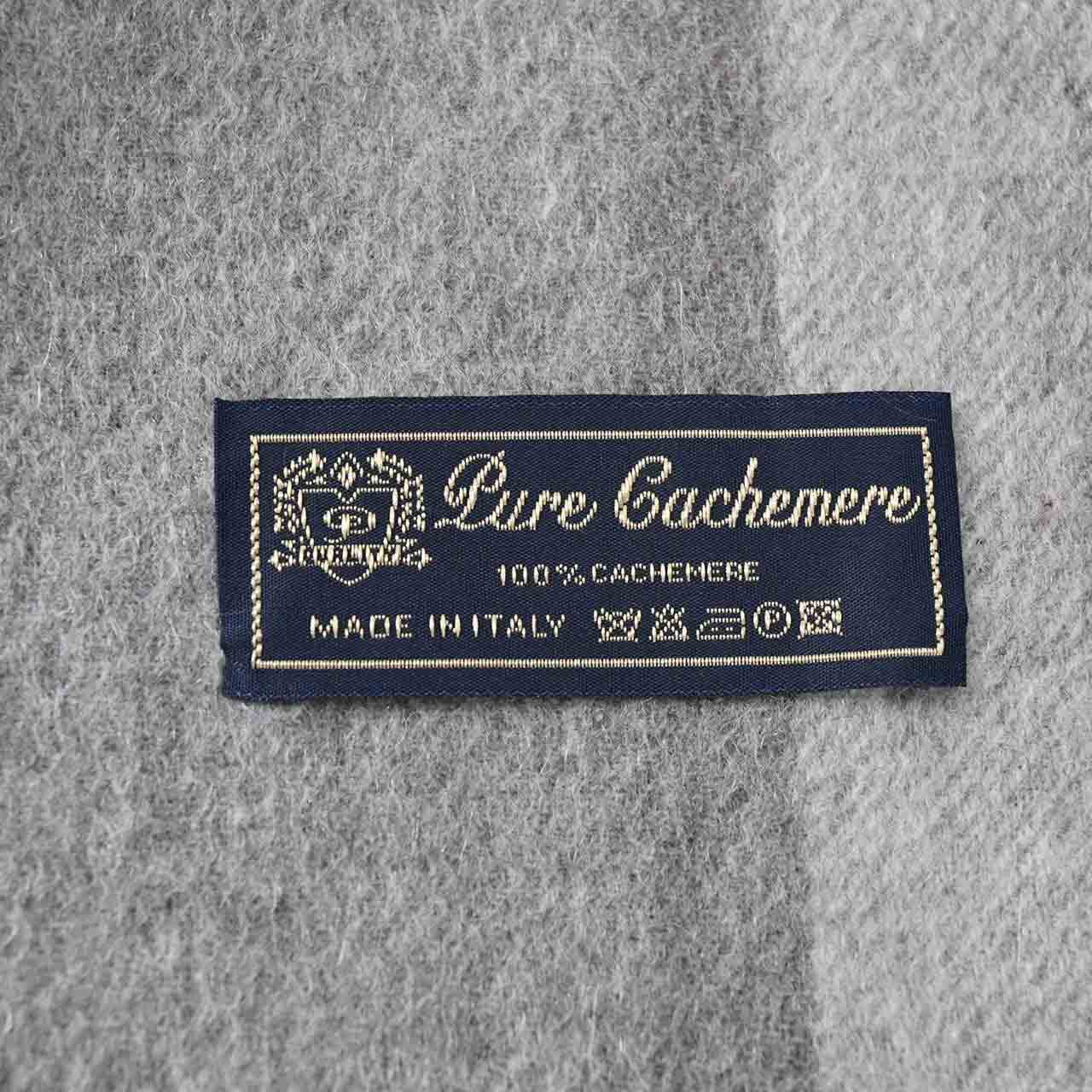 レノマ RENOMA マフラー R9919 CHECK CASHMERE R009 グレー メンズ レディース 新生活応援 ギフト プレゼント 【プライスダウン】