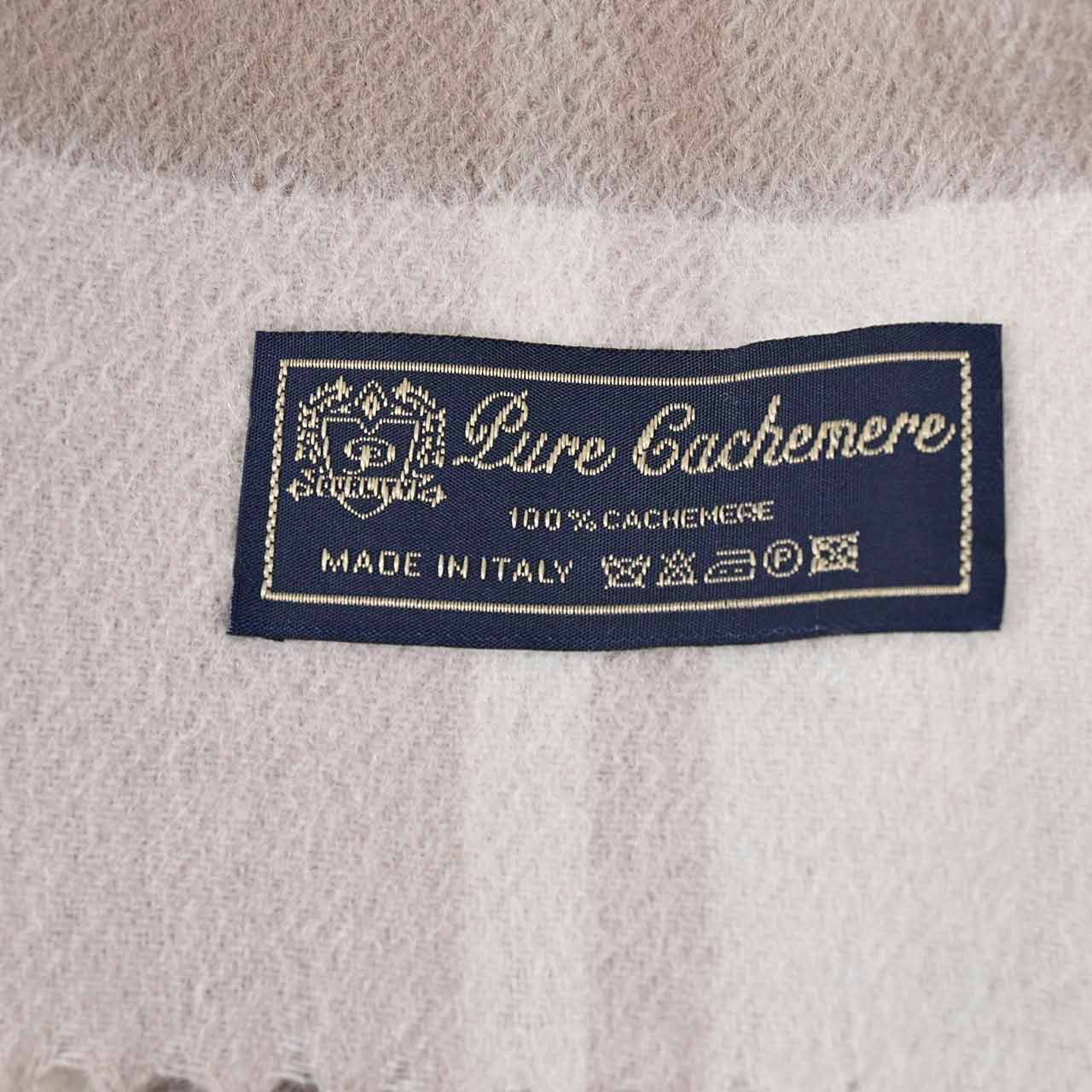 レノマ RENOMA マフラー R9919 CHECK CASHMERE R016 クリーム メンズ レディース 新生活応援 ギフト プレゼント 【プライスダウン】