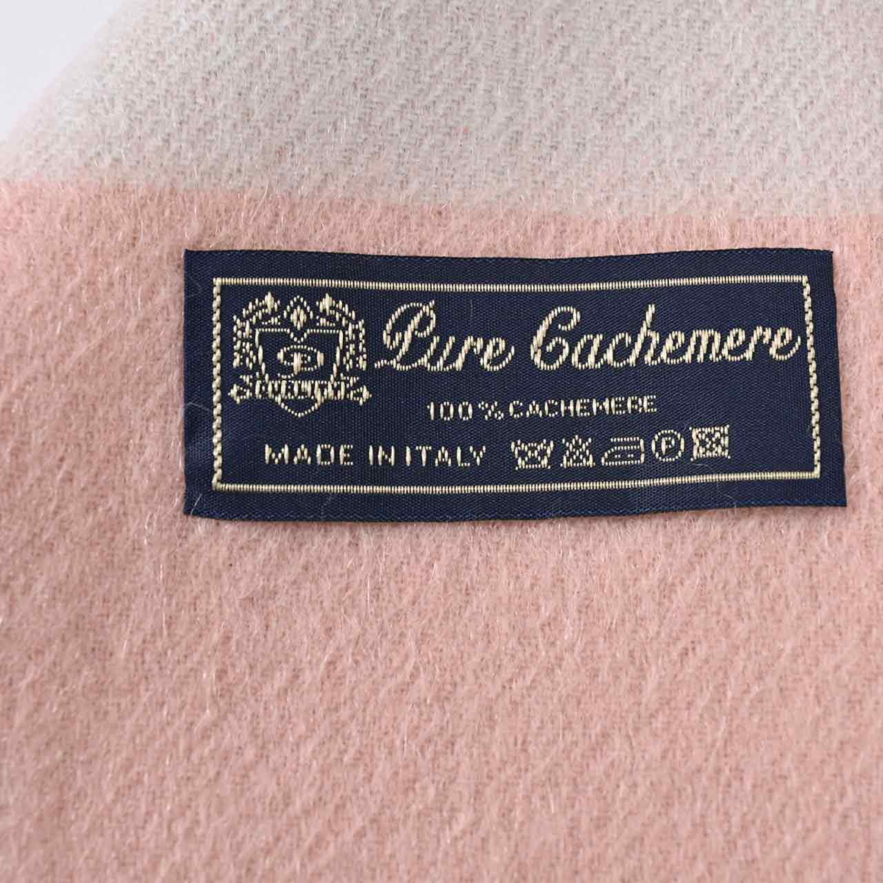 レノマ RENOMA マフラー R9919 CHECK CASHMERE RX9 ピンク メンズ レディース 新生活応援 ギフト プレゼント 【プライスダウン】