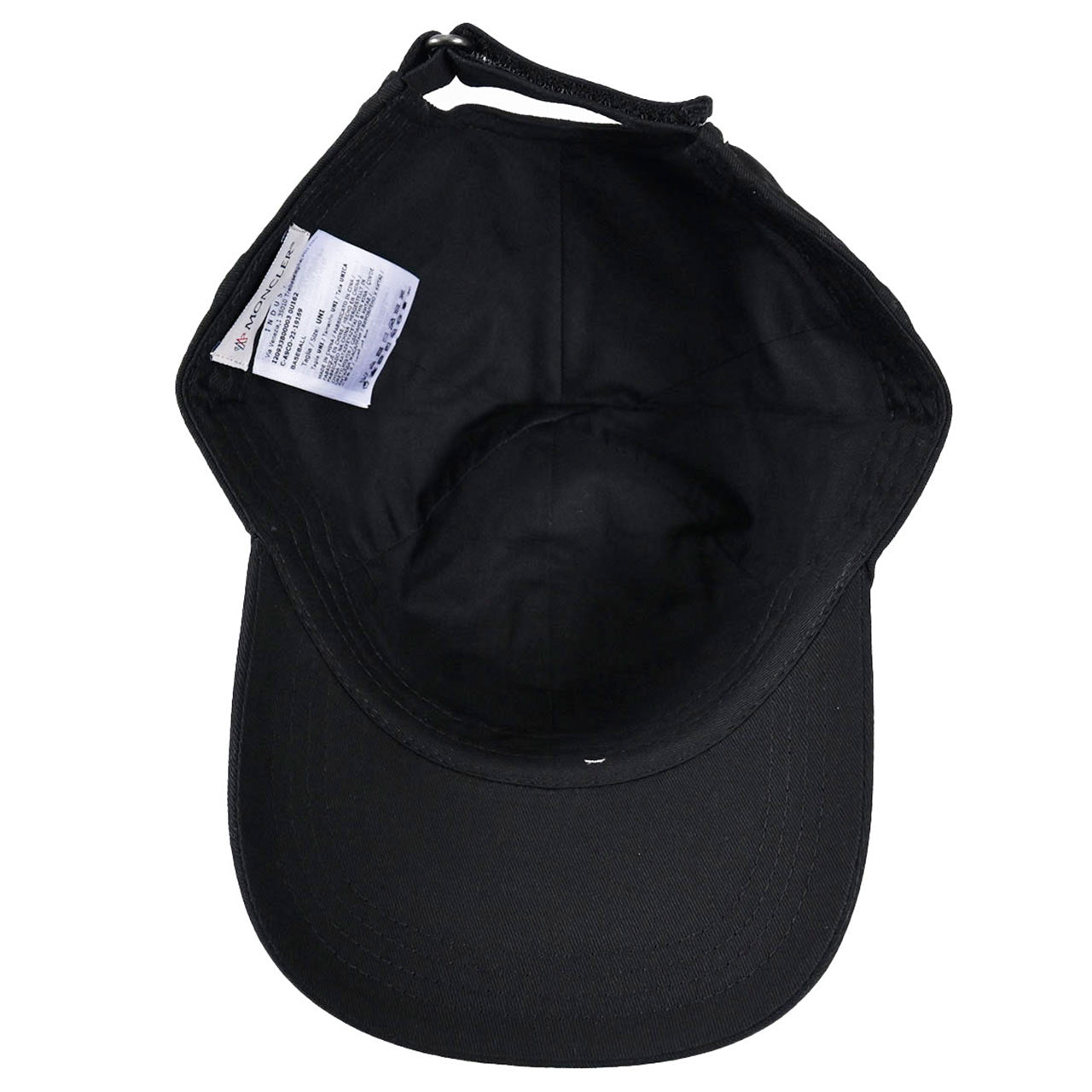 モンクレール MONCLER キャップ 3B00003 0U162 999 ブラック メンズ レディース