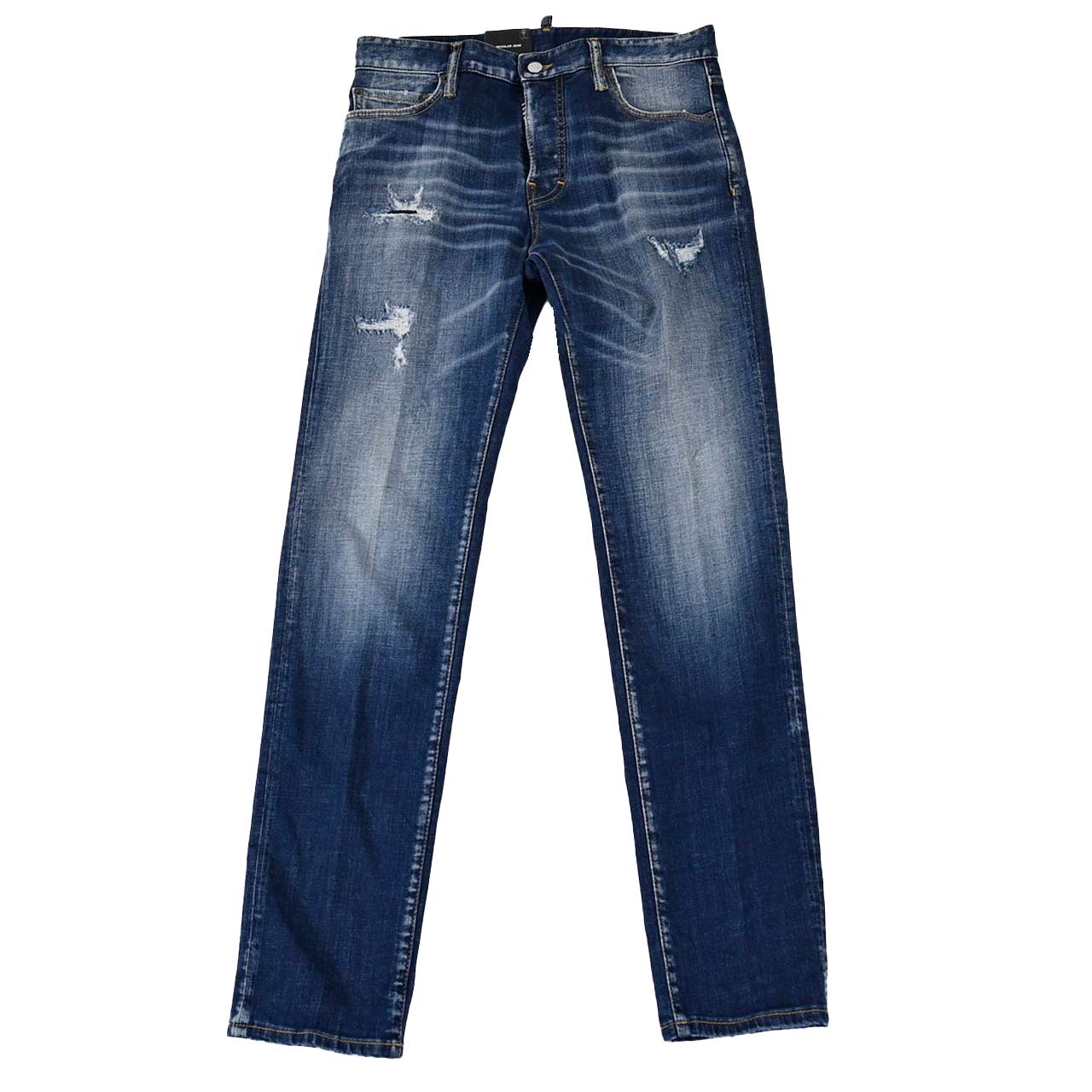 【期間限定SALE】 ディースクエアード DSQUARED2 ジーンズ ICON S79LA0084 S30664 470 ブルー 2024AW メンズ 【ラスト1点 46サイズ】