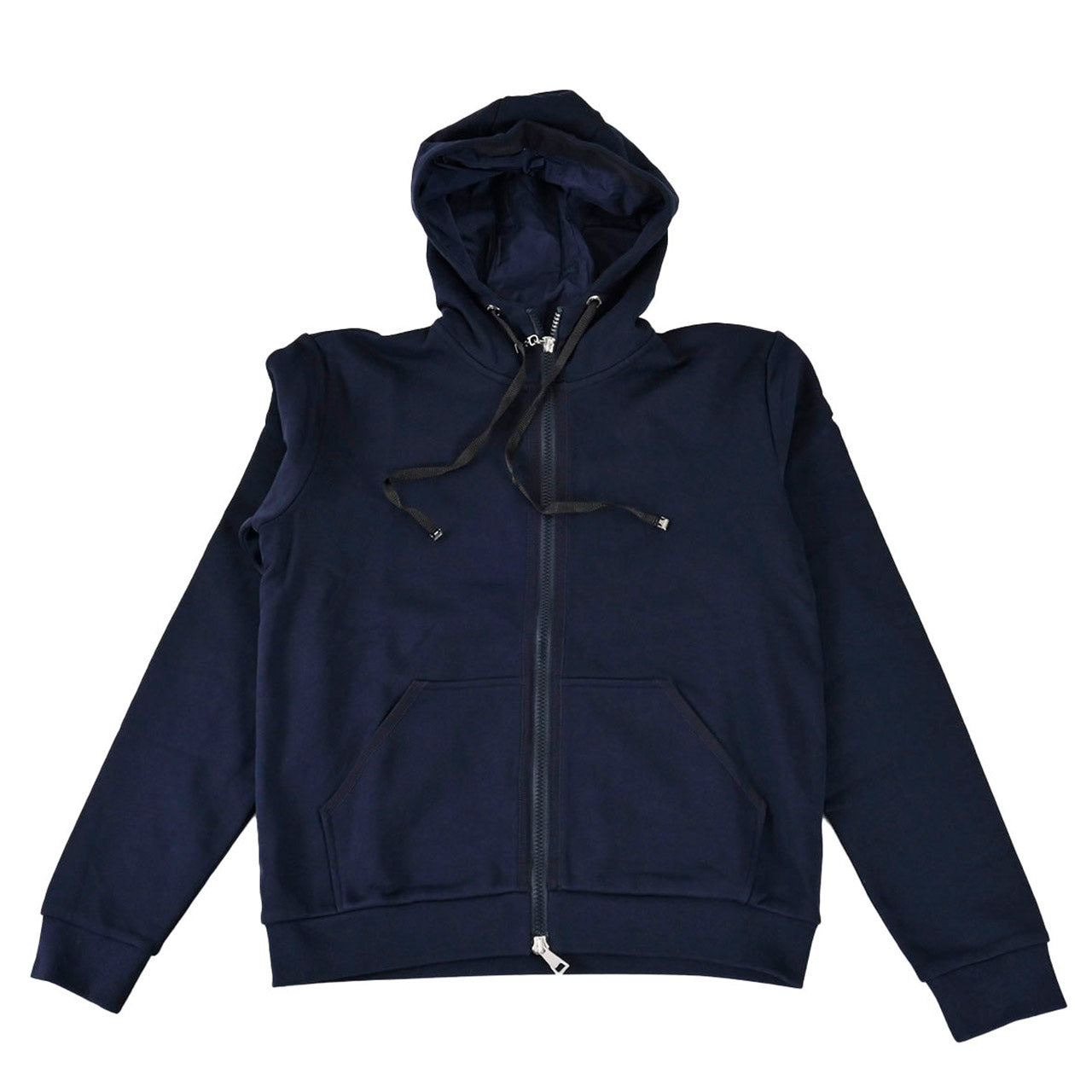 モンクレール MONCLER ジップアップパーカー 8401000 80451 773 ネイビー レディース