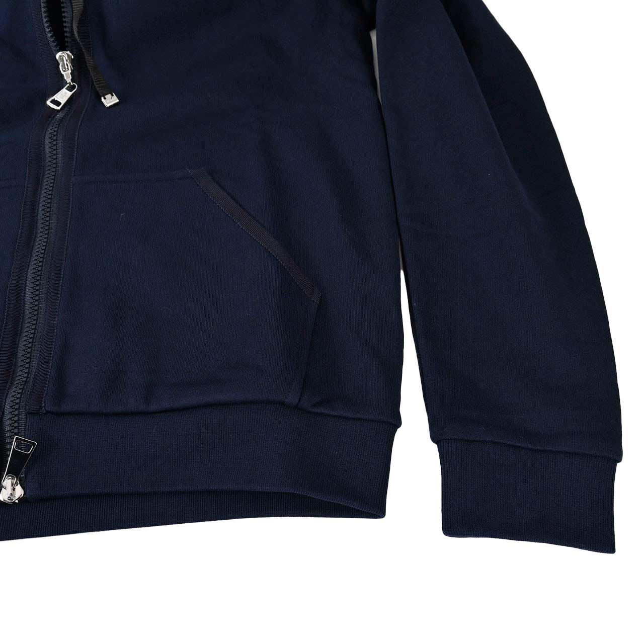 モンクレール MONCLER ジップアップパーカー 8401000 80451 773 ネイビー レディース