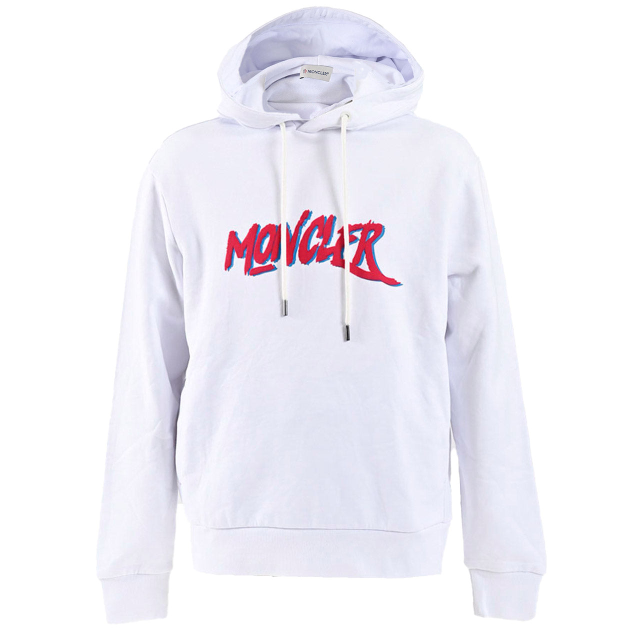 モンクレール MONCLER パーカー 8409125 80451 001 ホワイト メンズ 【ラスト1点 Sサイズ】
