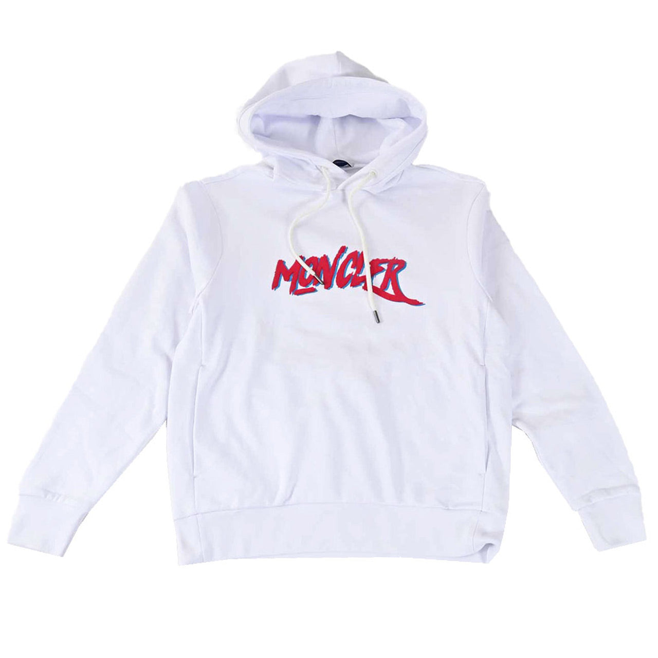 モンクレール MONCLER パーカー 8409125 80451 001 ホワイト メンズ 【ラスト1点 Sサイズ】