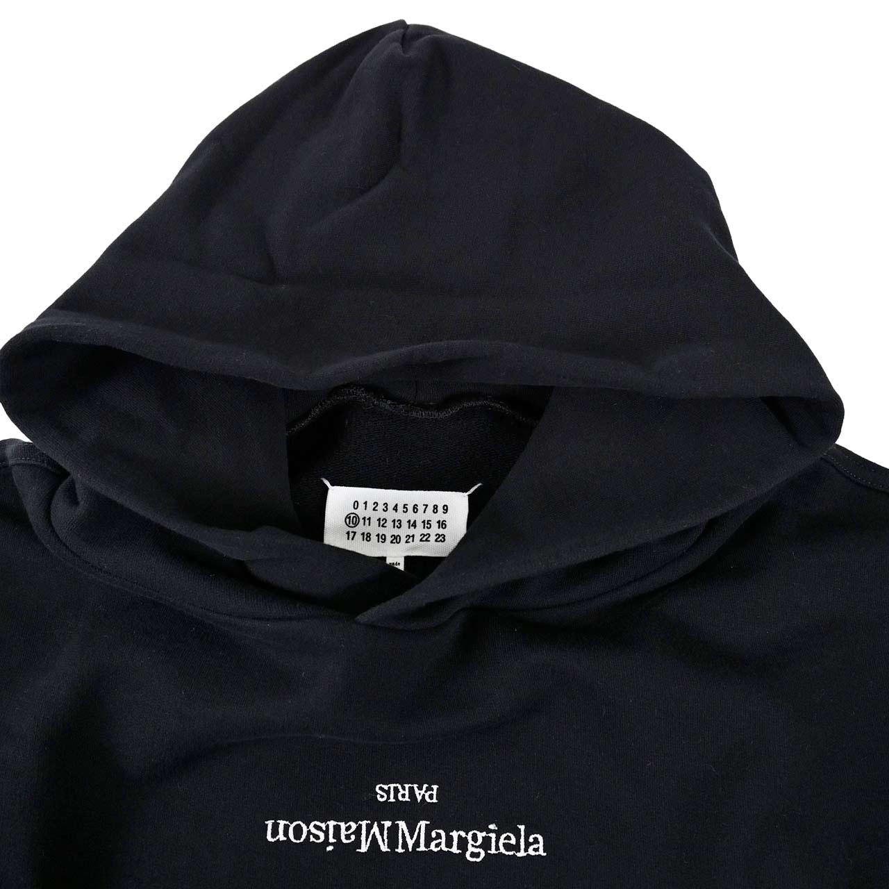 メゾン マルジェラ Maison Margiela スウェットパーカー S25503 S50GU0167 962 ブラック 2024SS メンズ 【プライスダウン】